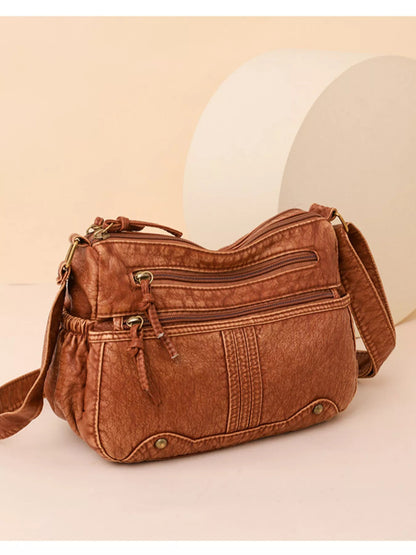 Multi-Pocket Crossbody Bag-Nordavory