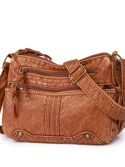 Multi-Pocket Crossbody Bag-Nordavory