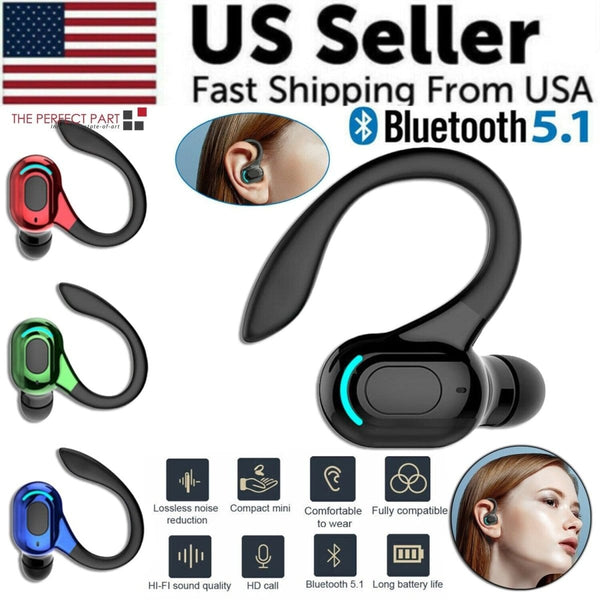 New Bluetooth 5.1 Headset Wireless Earbuds Earphones Stereo Headphones Tech Accessories nordavory