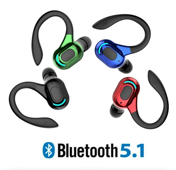 New Bluetooth 5.1 Headset Wireless Earbuds Earphones Stereo Headphones Tech Accessories nordavory
