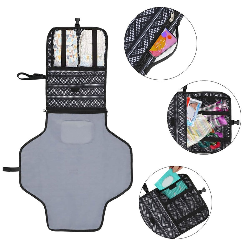 Newborns Foldable Waterproof Changing Pad Diaper Baby Diaper Cover Mat Kids & Babies nordavory