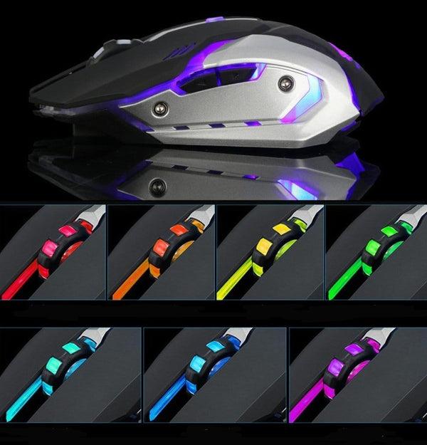 Ninja Dragon Stealth 7 Wireless Silent LED Gaming Mouse Mobile & Laptop Accessories nordavory