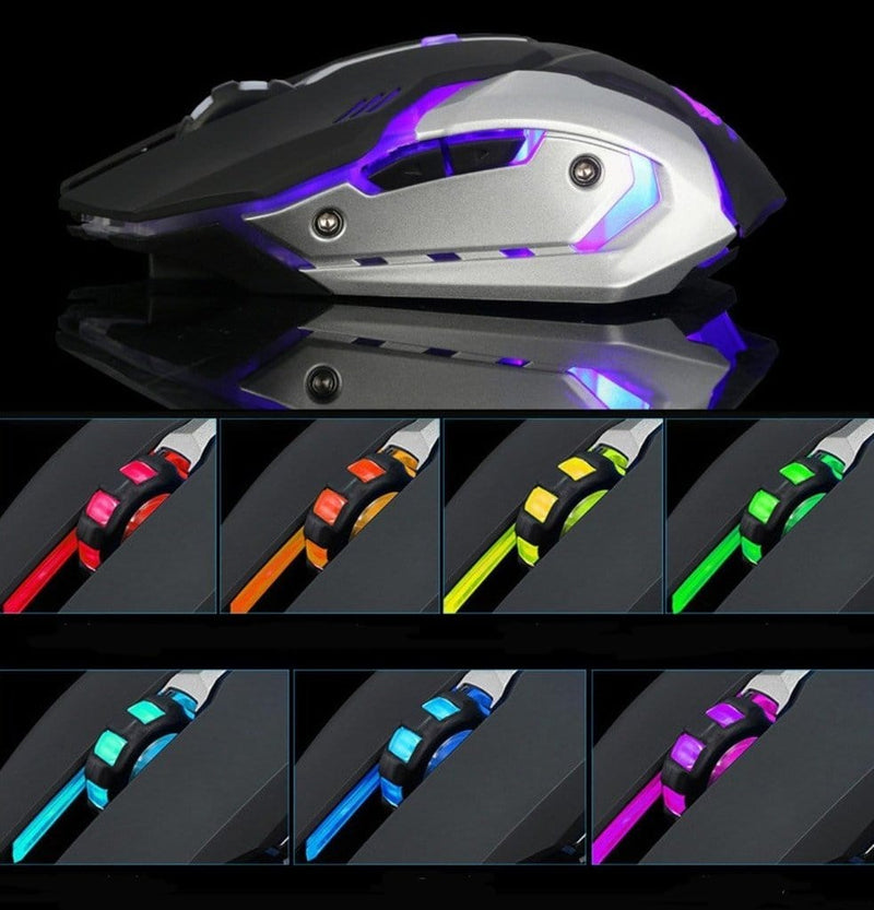 Ninja Dragon Stealth 7 Wireless Silent LED Gaming Mouse Mobile & Laptop Accessories nordavory