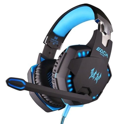 Ninja Dragon Stealth G21Z LED Vibration Gaming Headphone with Mobile & Laptop Accessories nordavory