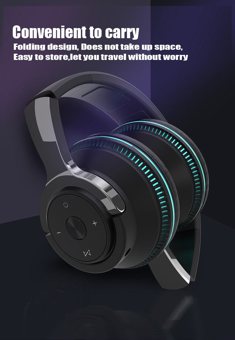 Ninja Dragon Wireless Light Changing Bluetooth Gaming Headset - Nordavory