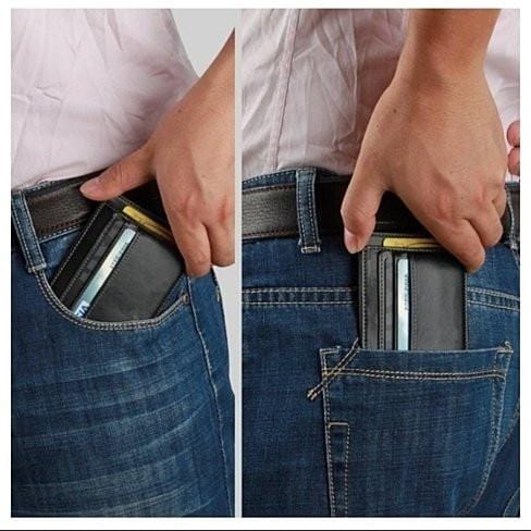 No Show Wallet With RFID Safe - Nordavory