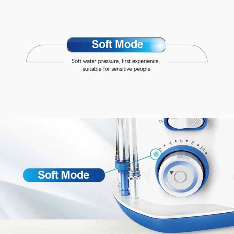Oral Irrigator Teeth Water Flosser Waterproof 800ml Volume Reservoir - Nordavory