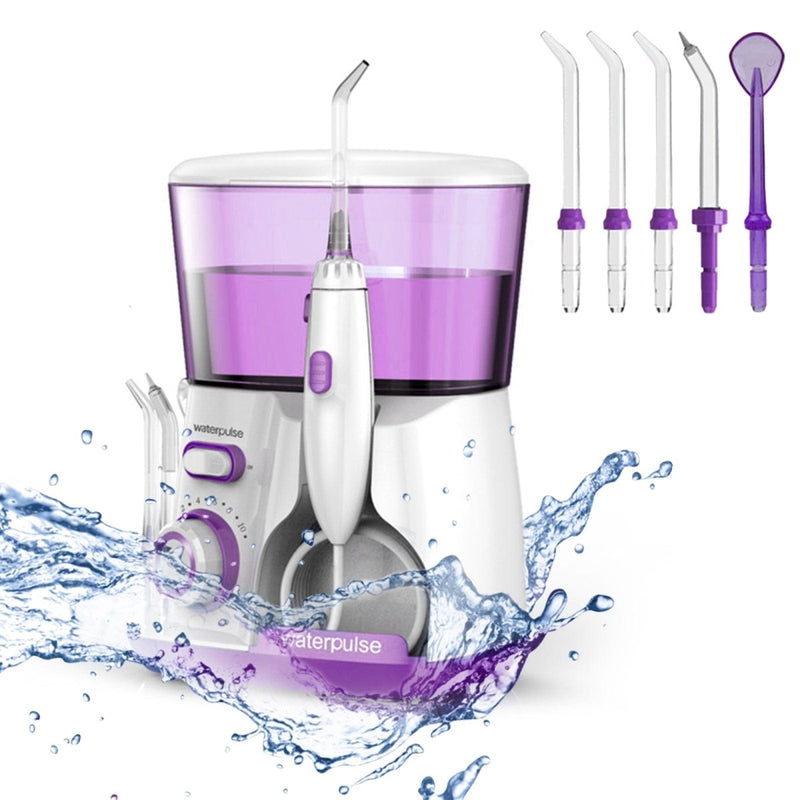 Oral Irrigator Teeth Water Flosser Waterproof 800ml Volume Reservoir - Nordavory