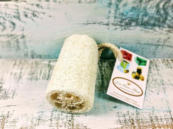 Organic Natural 4" Loofah, loofa, luffa, vegan - Nordavory