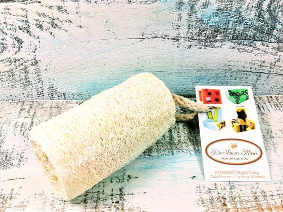 Organic Natural 4" Loofah, loofa, luffa, vegan - Nordavory