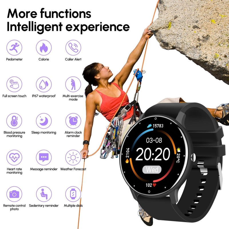P67 Waterproof Smart Bluetooth Watch Camera Remote Control Suitable - Nordavory