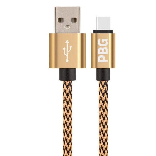 PBG 10FT Nylon Woven Zebra Pattern Fast Charging Cable for iPhone and - Nordavory