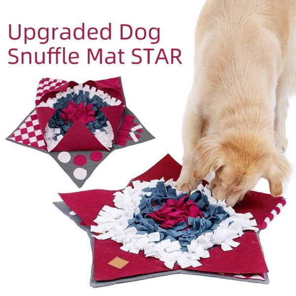 Pet Dog Sniffing Mat Pets Funny Play Toys Find Food Training Blanket - Nordavory