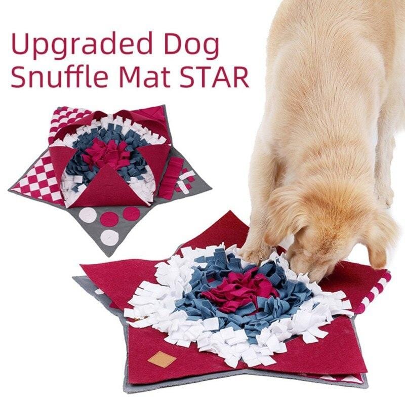 Pet Dog Sniffing Mat Pets Funny Play Toys Find Food Training Blanket - Nordavory