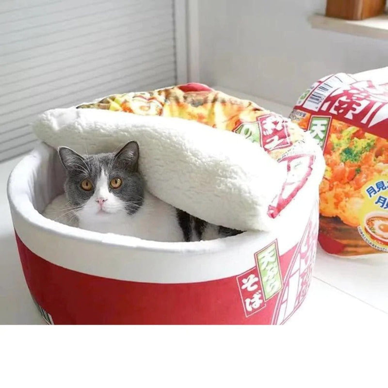 Pet Ramen Cushion Bed Beds & Blankets nordavory