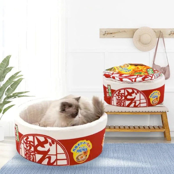 Pet Ramen Cushion Bed Beds & Blankets nordavory