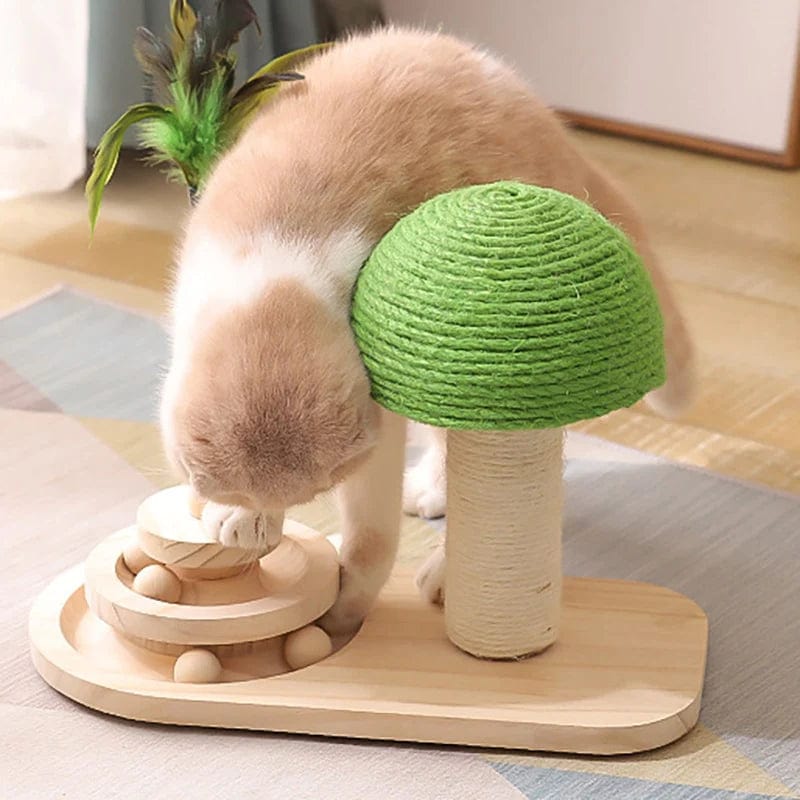 Pet Tree Scratching Post with Toy - Nordavory