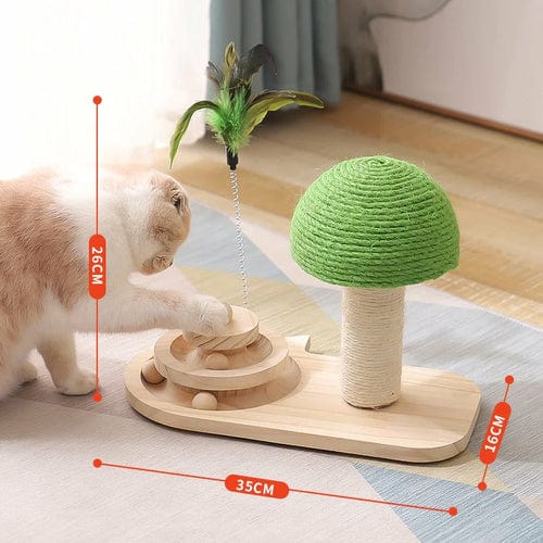 Pet Tree Scratching Post with Toy - Nordavory