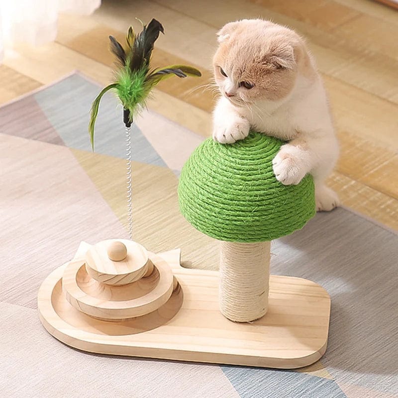 Pet Tree Scratching Post with Toy - Nordavory