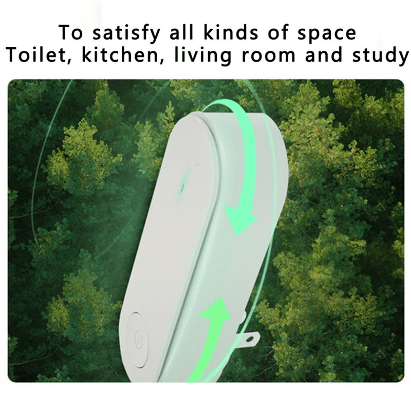 Plug In Air Purifier Mini Eliminator Freshener Air Cleaner Home & Garden nordavory