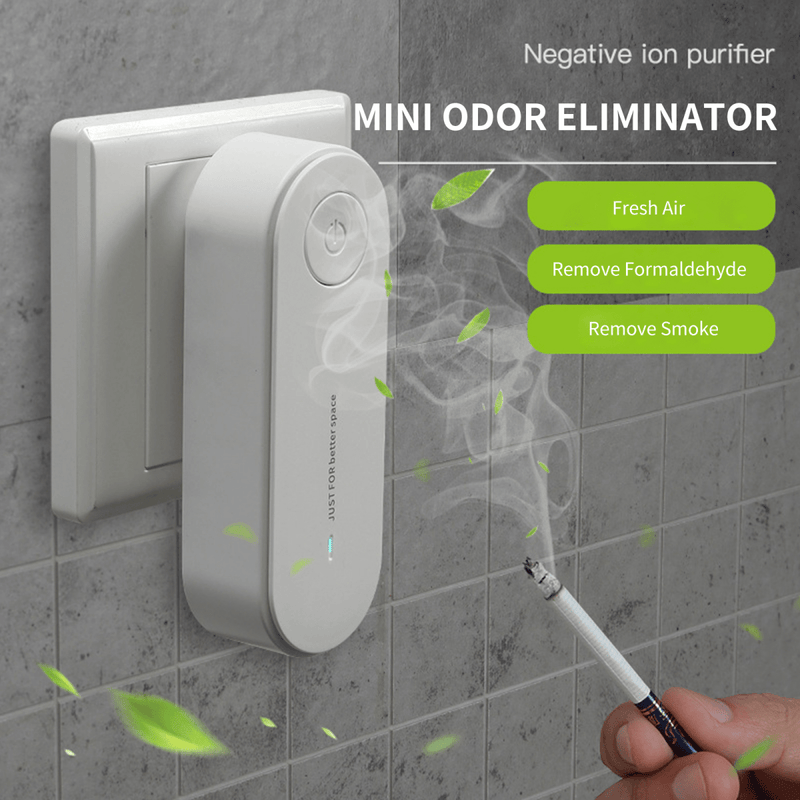 Plug In Air Purifier Mini Eliminator Freshener Air Cleaner Home & Garden nordavory