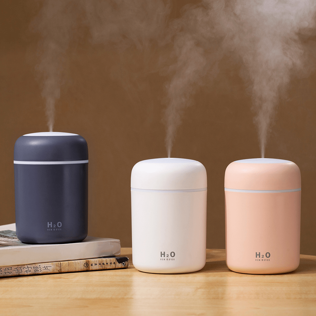 Portable Air Humidifier Aroma Essential Oil Diffuser for Car Home - Nordavory