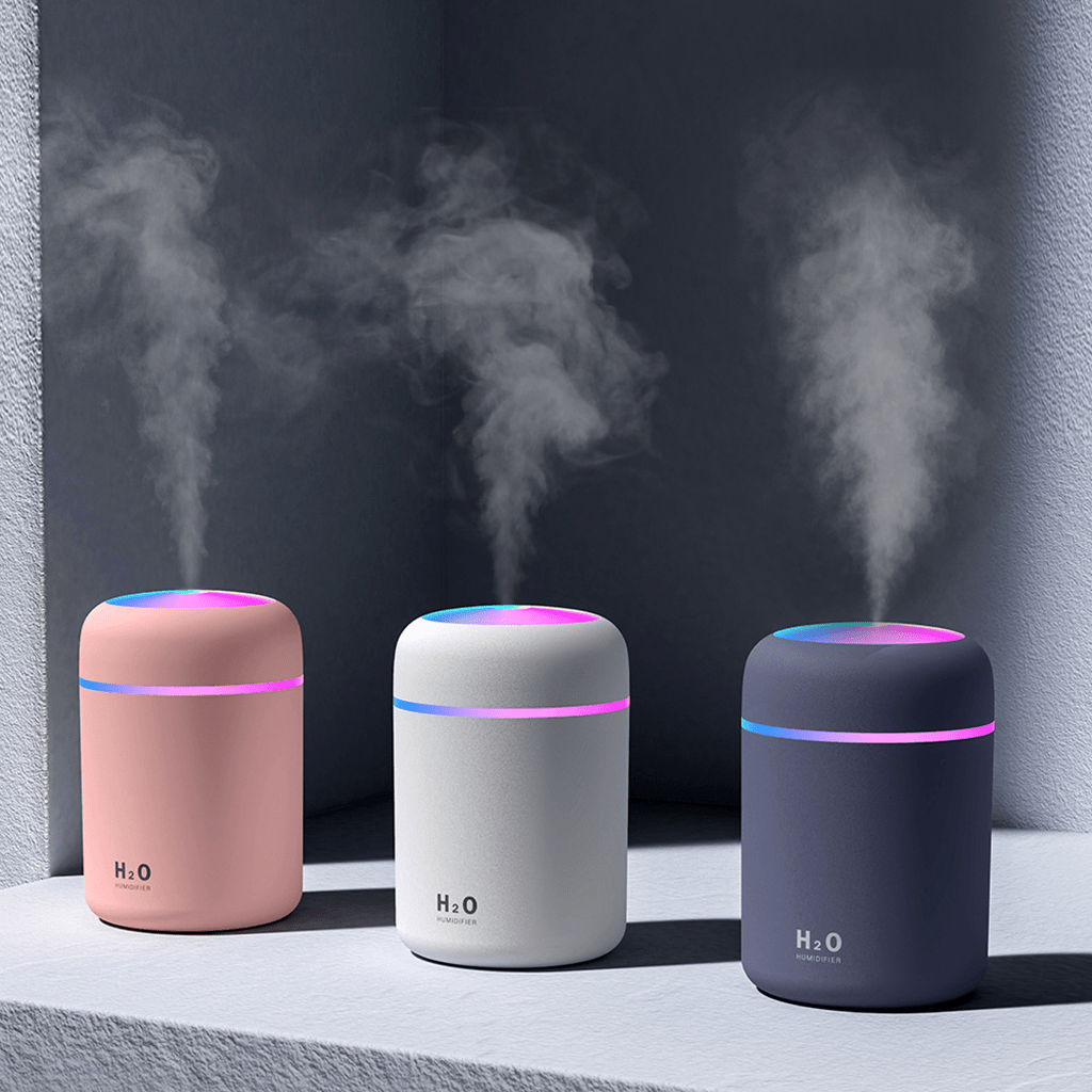 Portable Air Humidifier Aroma Essential Oil Diffuser for Car Home - Nordavory