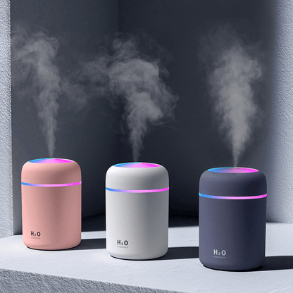 Portable Air Humidifier Aroma Essential Oil Diffuser for Car Home - Nordavory