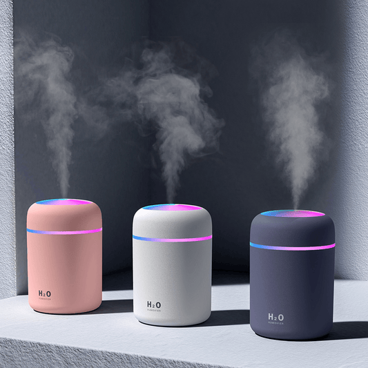 Portable Air Humidifier Aroma Essential Oil Diffuser for Car Home - Nordavory