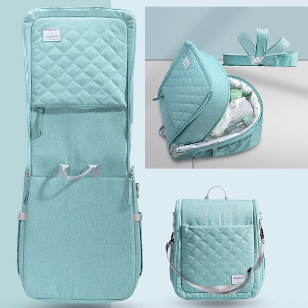 Portable Baby Diaper Bag Backpack with Changing Pad Travel & Luggage nordavory