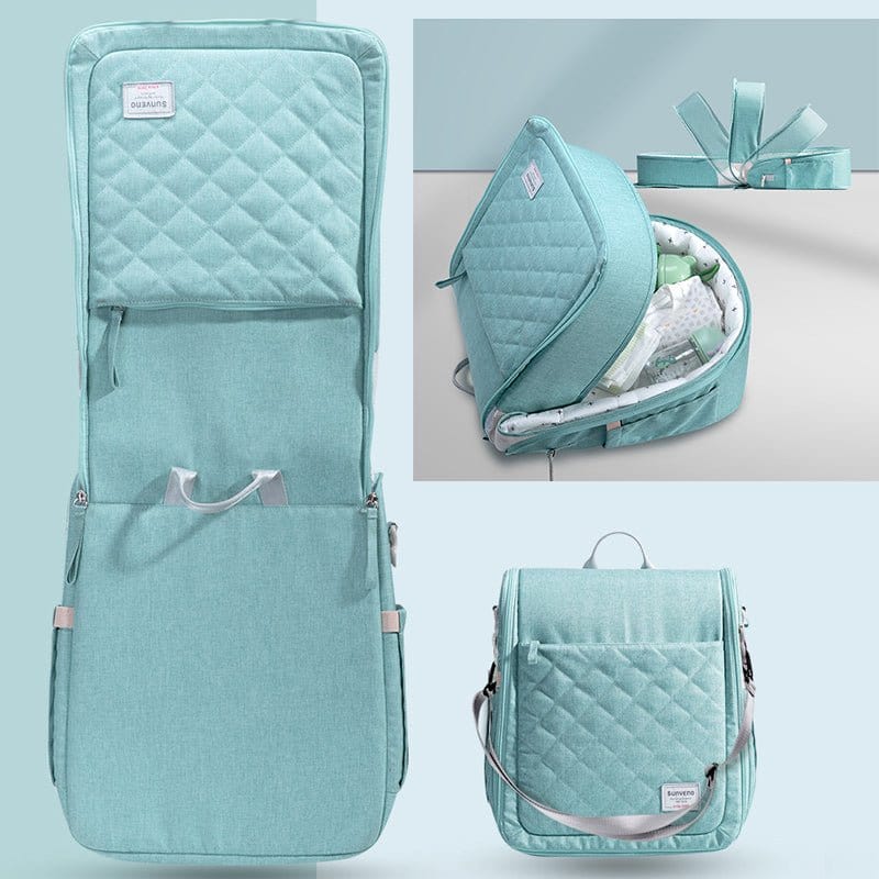 Portable Baby Diaper Bag Backpack with Changing Pad Travel & Luggage nordavory