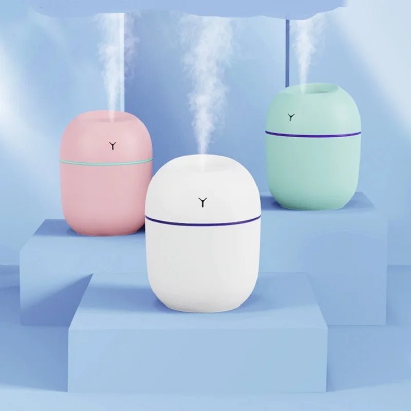 Portable Ultrasonic Humidifier USB Aroma Essential Oil Diffuser LED - Nordavory