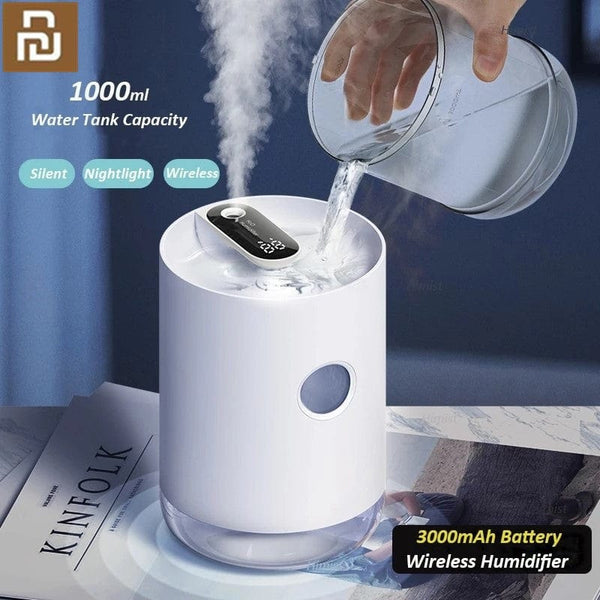 Portable Wireless Air Humidifier - Nordavory