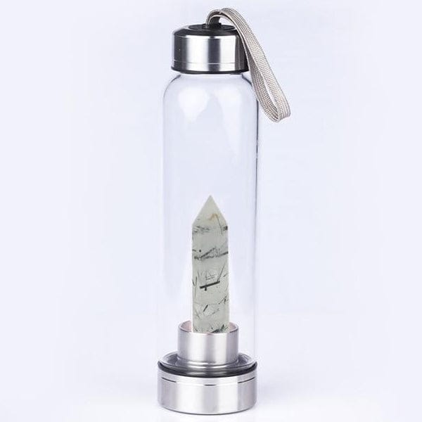 Pure Essence Natural Stone Infused Water In Glass Bottle - Nordavory