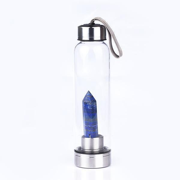 Pure Essence Natural Stone Infused Water In Glass Bottle - Nordavory