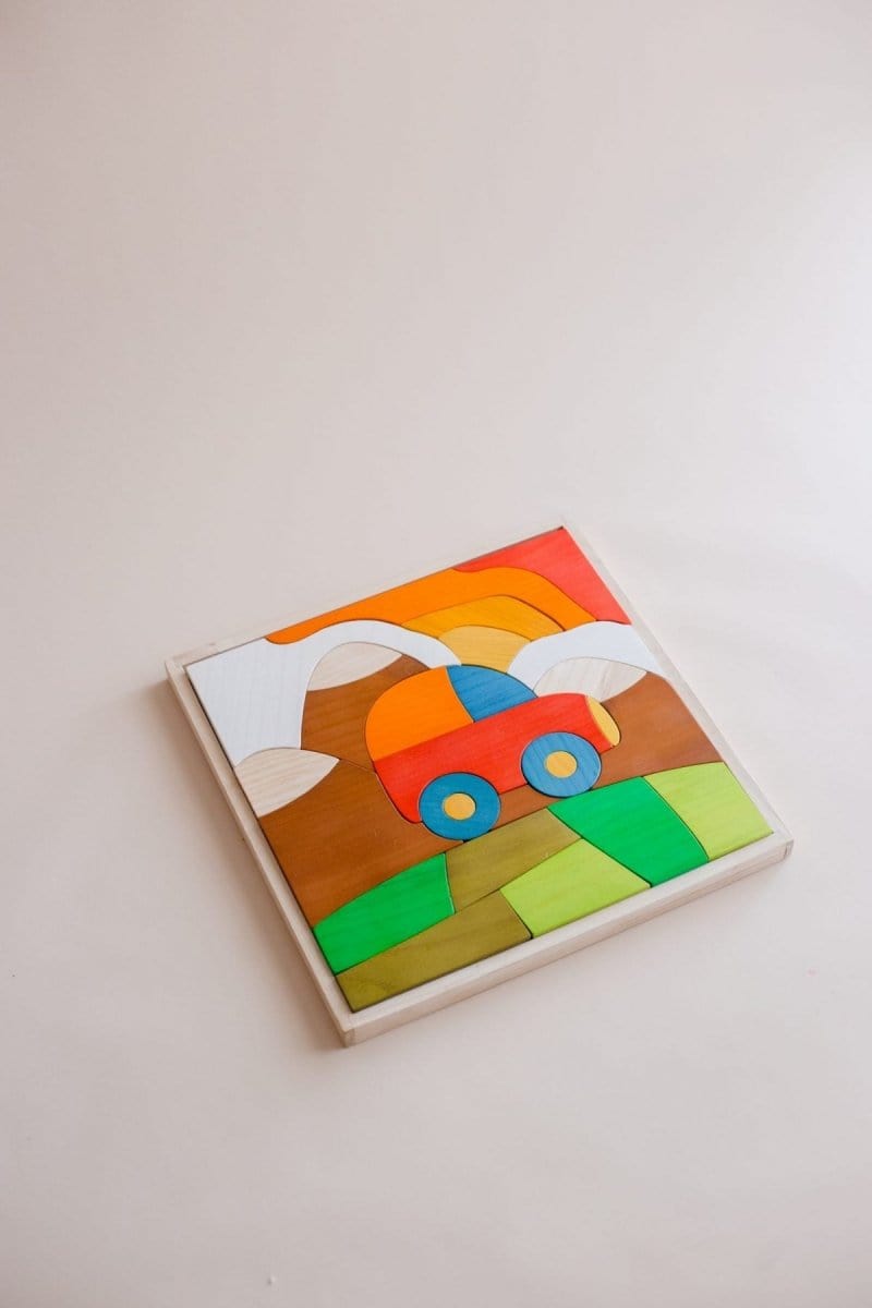 QToys Australia (USA) Car Puzzle & Play Set Toys nordavory