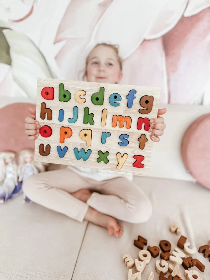 QToys Australia (USA) Lower case Letter Puzzle Toys nordavory