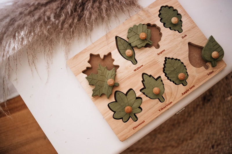 QToys Leaf Puzzle - Educational Eco-Friendly Toy Toys nordavory