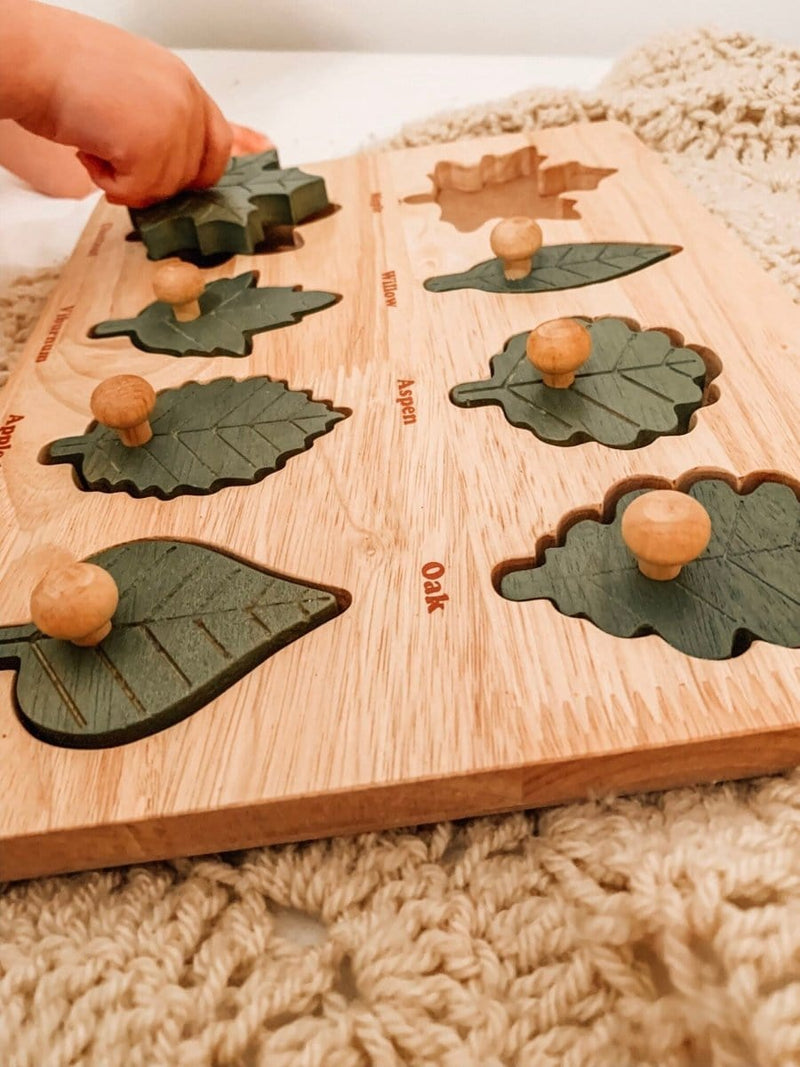QToys Leaf Puzzle - Educational Eco-Friendly Toy Toys nordavory