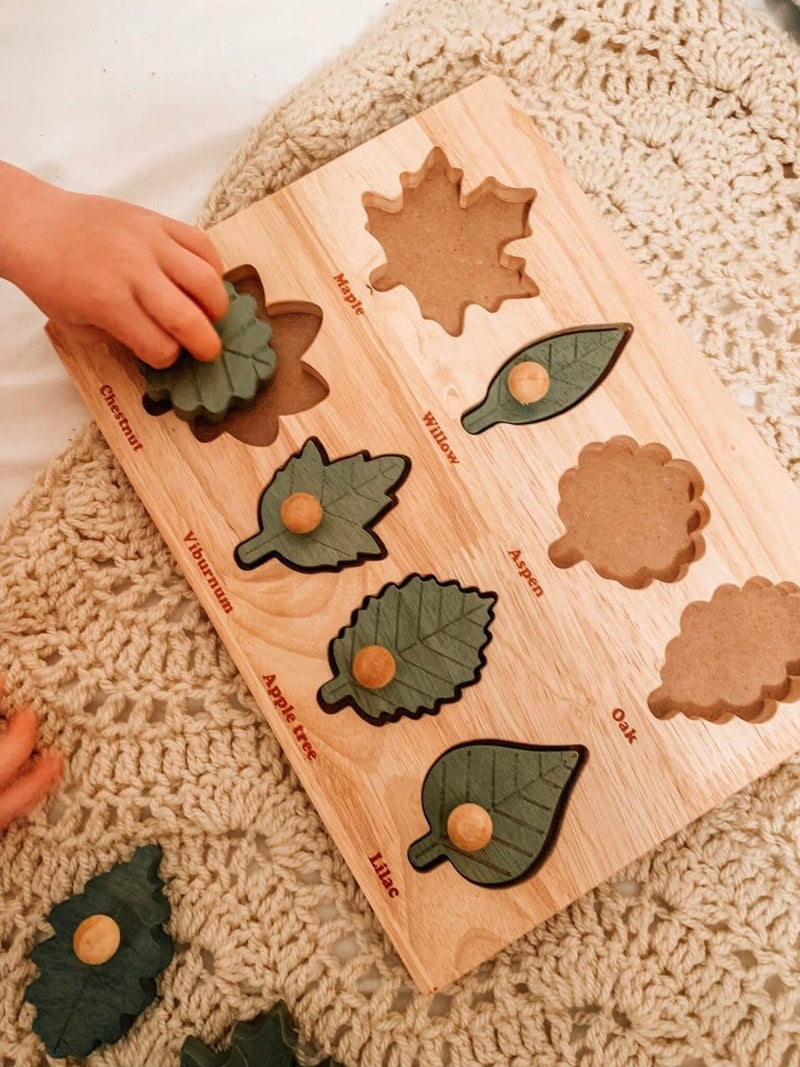 QToys Leaf Puzzle - Educational Eco-Friendly Toy Toys nordavory