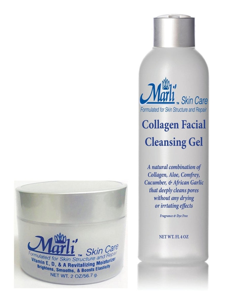 Revitalizing Vitamin EDA Moisturizer, Cleanser, & Toner Skin Care Kit - Nordavory