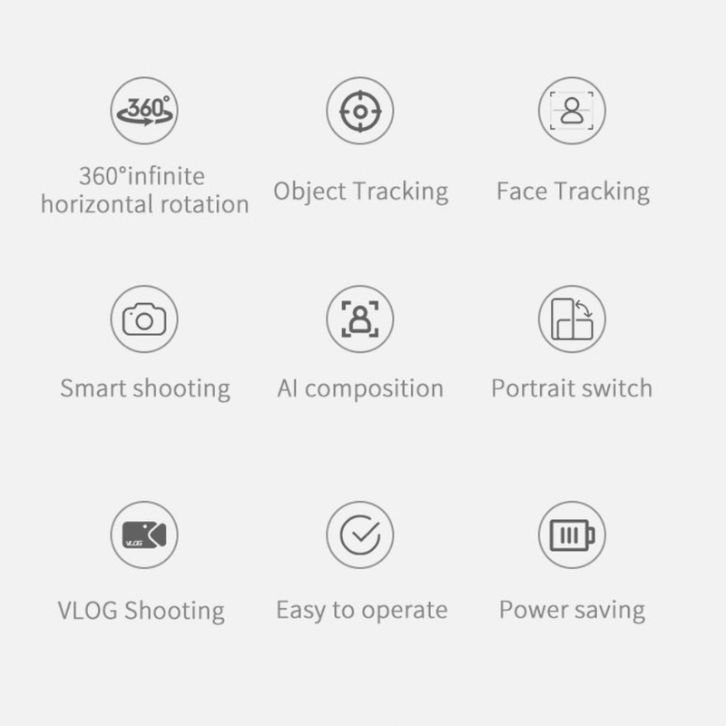 Revolving Follow Me Auto Selfie Holder - Nordavory