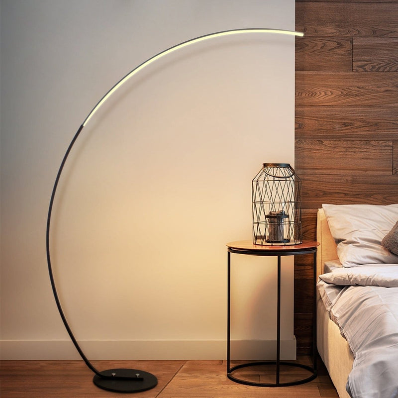 RGBW Modern Curve Floor Lamp | New Version - Nordavory