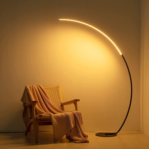 RGBW Modern Curve Floor Lamp | New Version - Nordavory