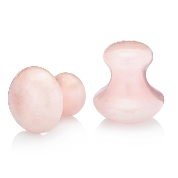 Rose Quartz Facial Tool | Ayurvedic Massage Stone - Nordavory