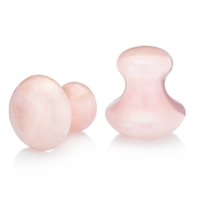 Rose Quartz Facial Tool | Ayurvedic Massage Stone - Nordavory