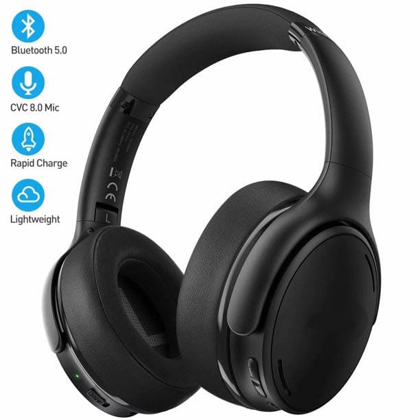 Serenity Bluetooth-Enabled Noise-Canceling Headphones Tech Accessories nordavory