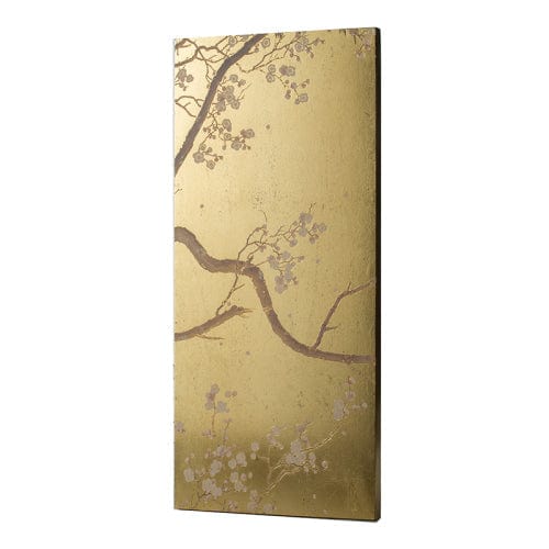 Set of 2 Cherry Blossom Wall Art Panels, Wall Decor for Living Room - Nordavory