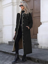 Sherpa Lined Longline Denim Jacket - Nordavory