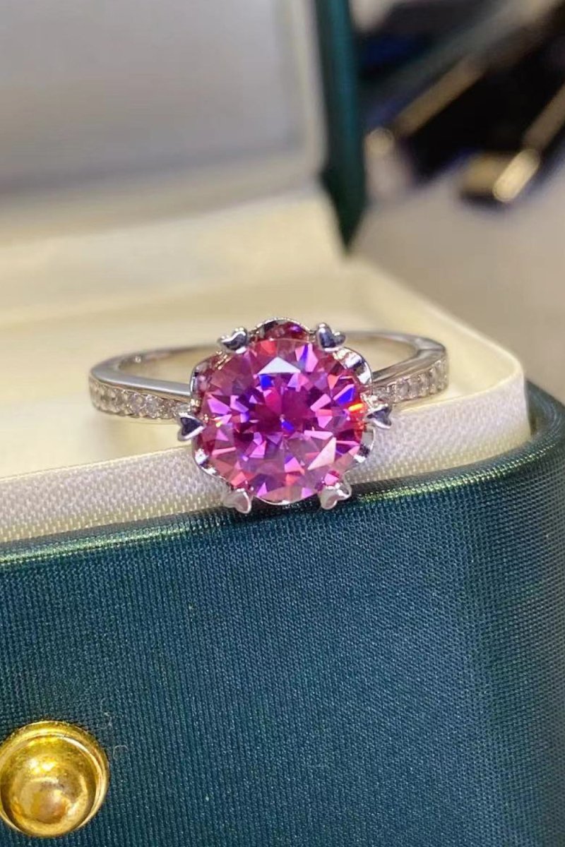 Shining For You 2 Carat Moissanite 925 Sterling Silver Ring-Nordavory